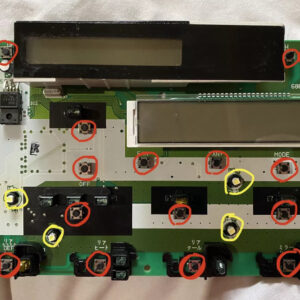 98-02 Lexus LX470 Rebuild Kit - Buttons & LED's