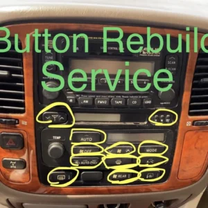 1998-2002 Lexus LX470 Climate Control Rebuild MAIL IN SERVICE